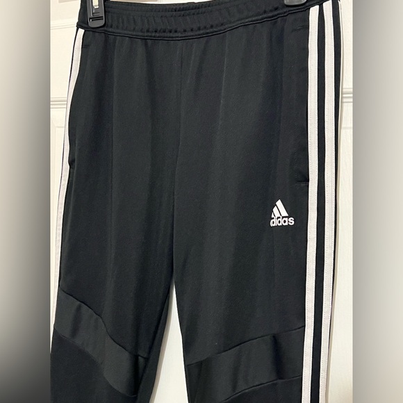 Adidas, S, black and white joggers - Picture 3 of 3